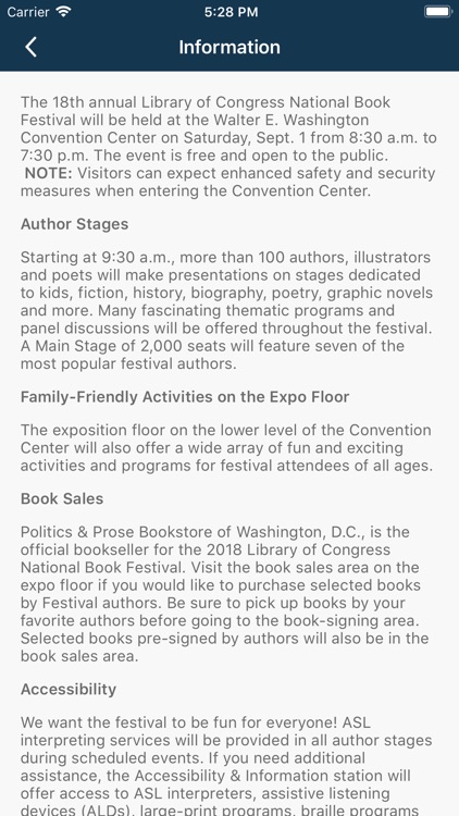 National Book Festival screenshot-4