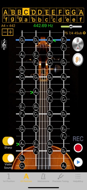 小提琴調音器-音准練習伴侶(圖4)-速報App