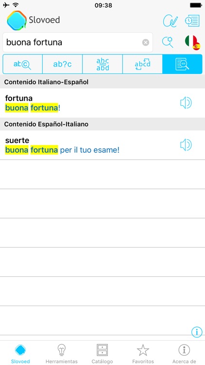 Italian <> Spanish Dictionary