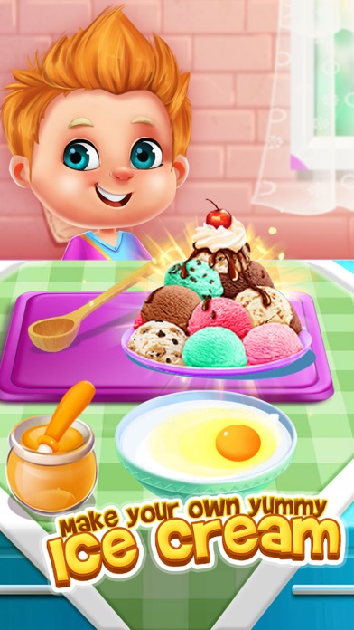 Make your own yummy Ice Cream screenshot 3