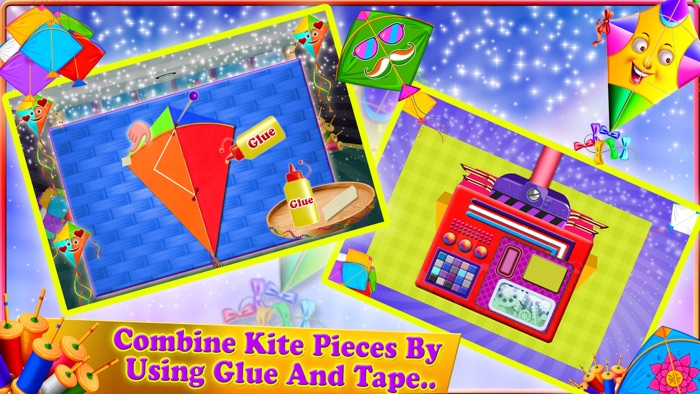 Kite Flying Factory Kite Game