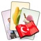 Turkish Flash Cards (Turkish Istanbul) application is one of the most common methods of language teaching in the shortest time