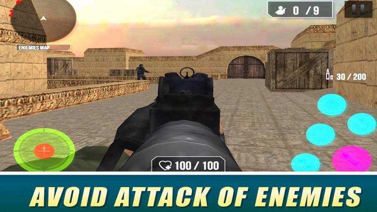 Swat FPS Fire 3D