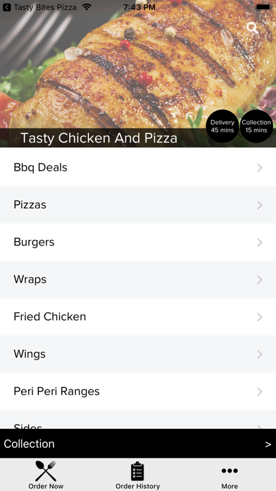 Tasty Chicken And Pizza screenshot 2