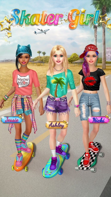 Skater Girl - Makeup & Dressup