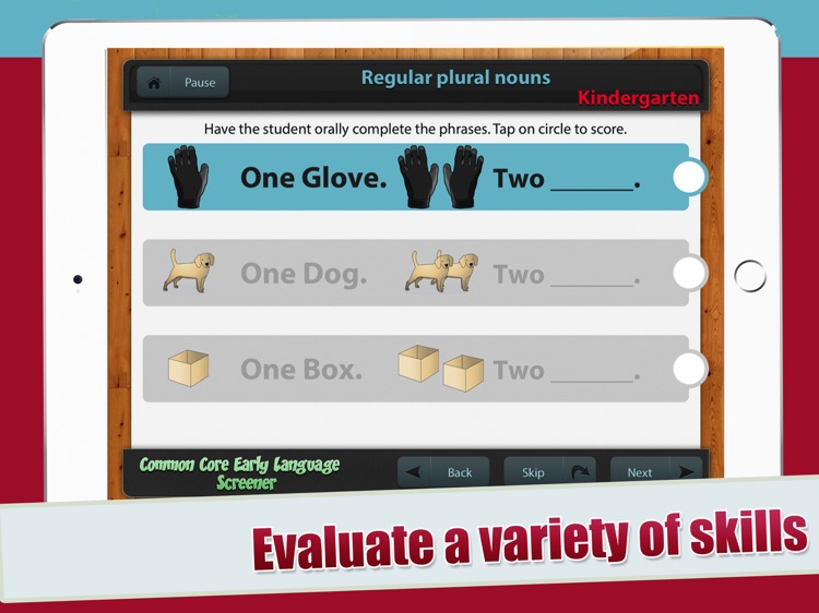 Common Core Language Screener screenshot-3