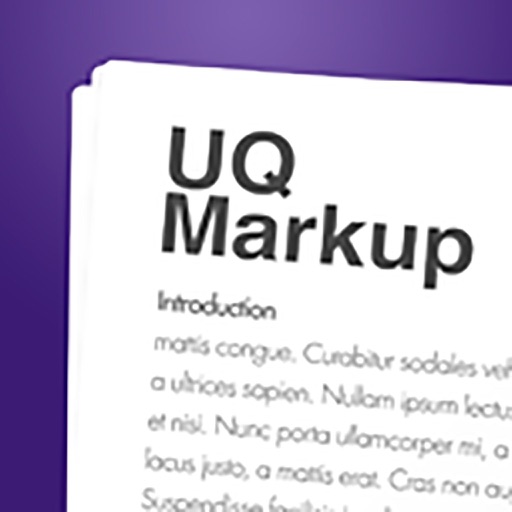 UQMarkup