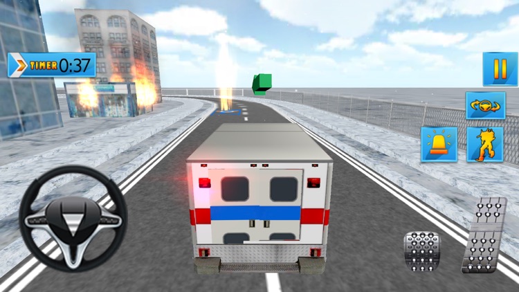 Ambulance Robot Transform 3D screenshot-4