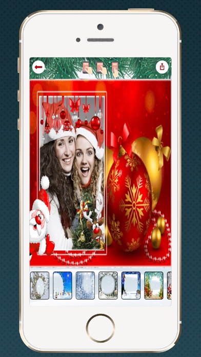 Christmas cards frames screenshot 2