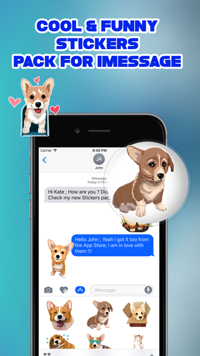 Dog Collection Emoji Stickers screenshot 3
