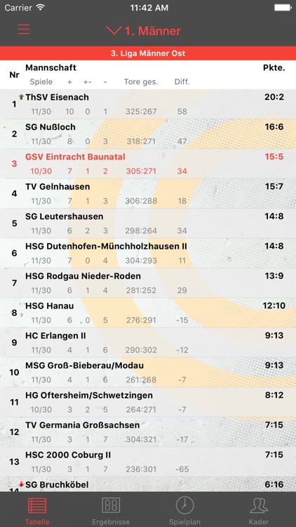 Eintracht Baunatal Handball screenshot-4