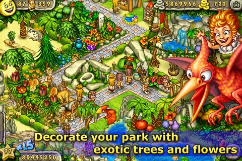 Prehistoric Fun Park Builder screenshot 3