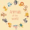 Animated Animals of The World Free Kids & Baby Games! Various Learn-ing Challenges with Happy Puppies: Memo-rize, Count-ing, Spell-ing, Puzzle Images
