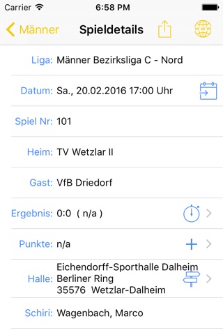 VfB Driedorf Handball screenshot 3