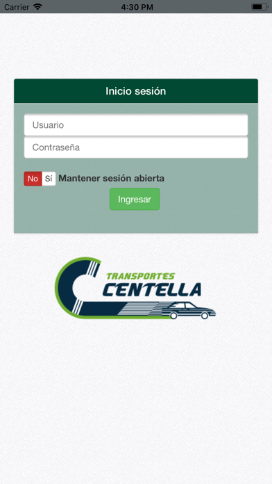 How to cancel & delete Transportes Centella from iphone & ipad 1