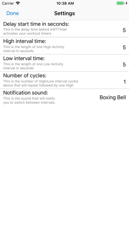 iHIIT Timer screenshot-3