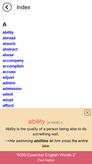 4K Essential English Words 2(圖5)-速報App