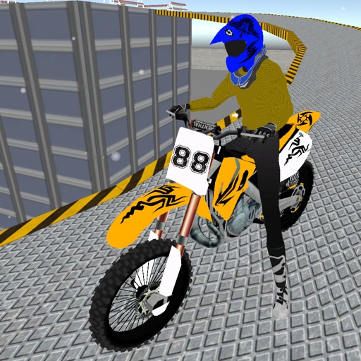 Stunt Bike Roof Jumping 3D icon