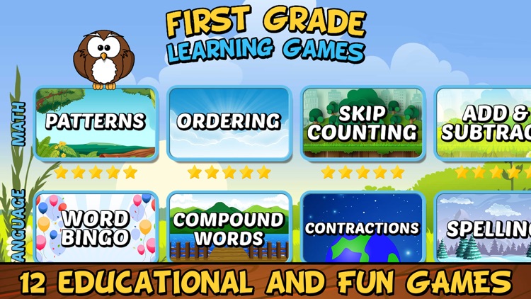 First Grade Learning Games (School Edition)