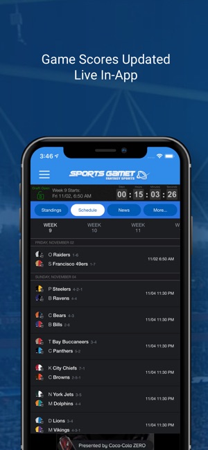 Sports Gamet Fantasy Football(圖2)-速報App