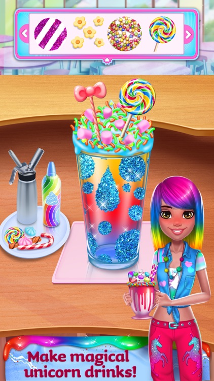 Unicorn Food - Rainbow Glitter Food & Fashion