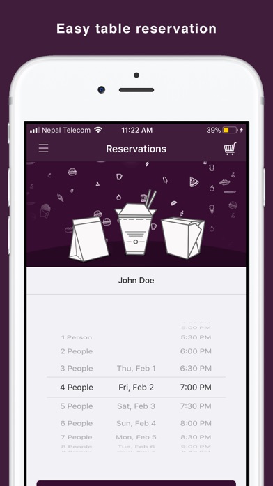 Eatery: An app for restaurants screenshot 2