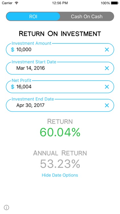 Cash On Calc - Investment Calc screenshot-3