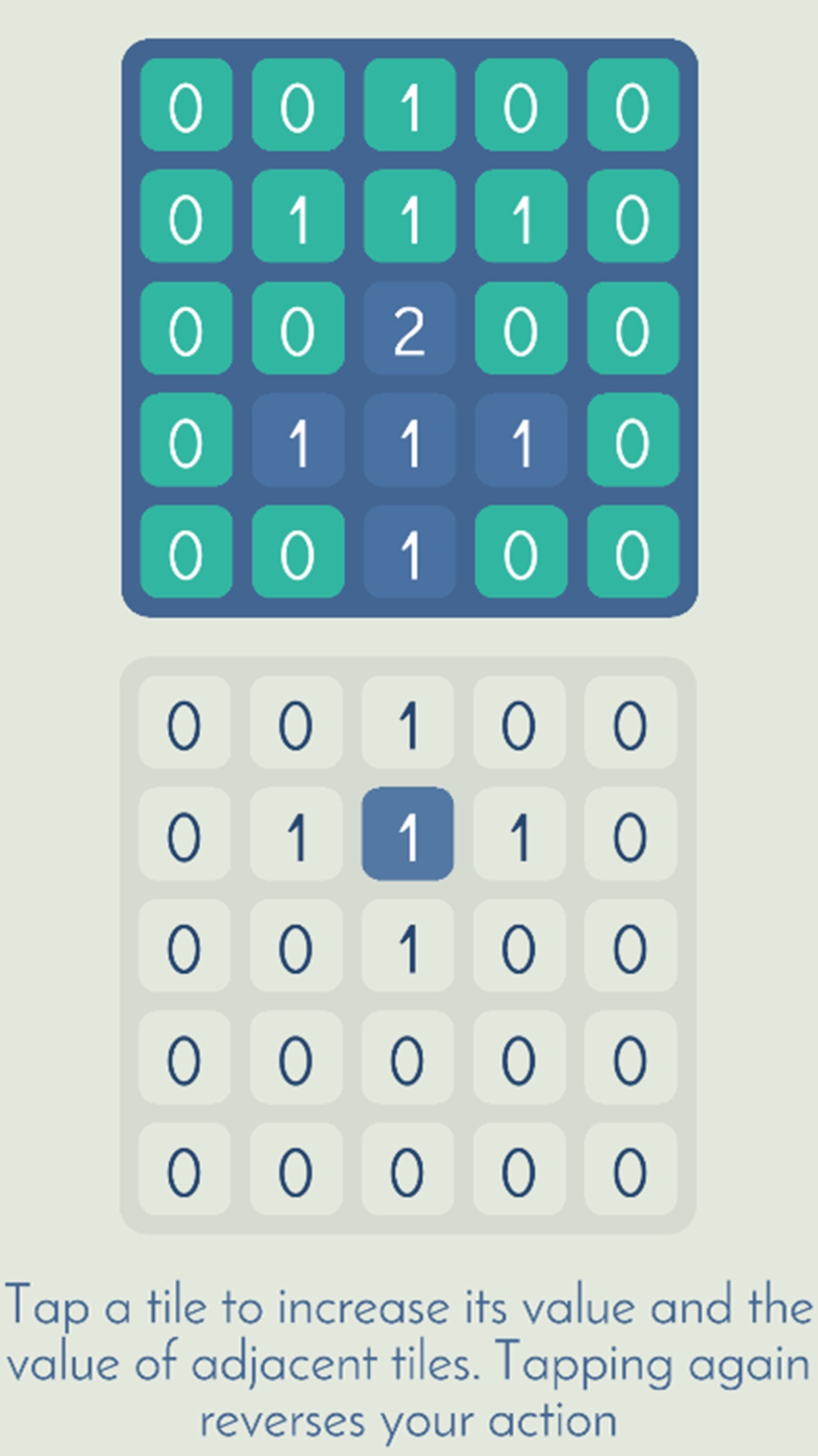 Screenshot do app Taps: Beautifully Simple