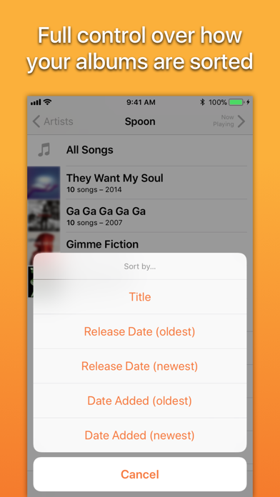 Picky – Filter, browse, and play your music, your way. Screenshot 5