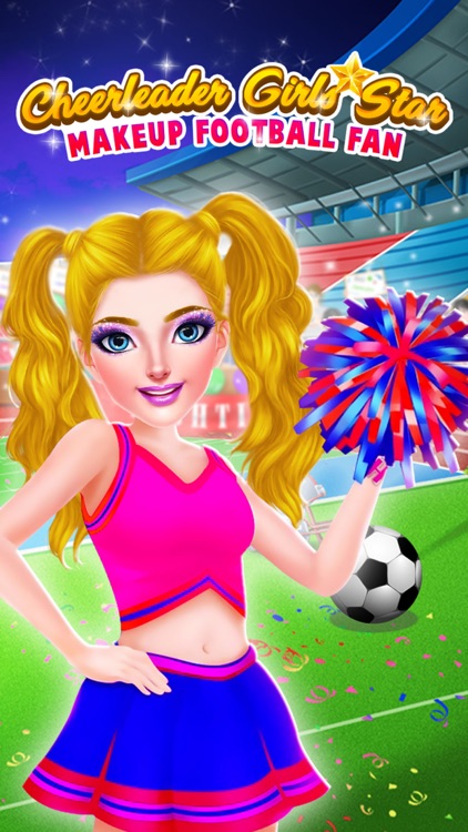 Cheerleader Girls Star - Be a Football Fan