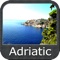 Boating Adriatic Sea South East GPS Map Navigator