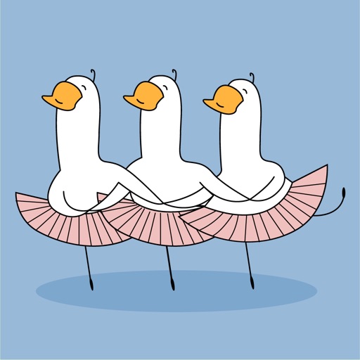 Duck Ballet Dancer Animated