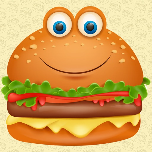 Animated Burger Emoji Stickers by Pankaj Yadav