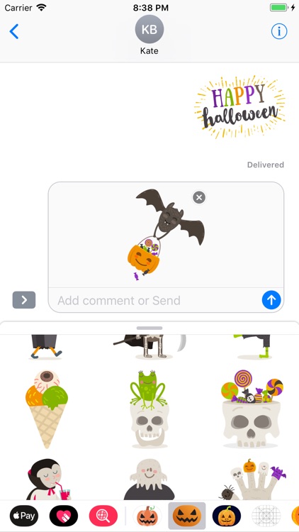 Happy Halloween Dead Sticker