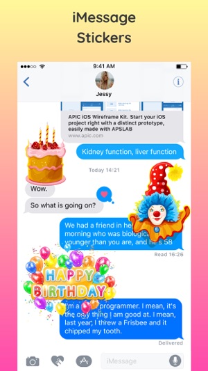 2018 Happy Birthday Stickers(圖4)-速報App