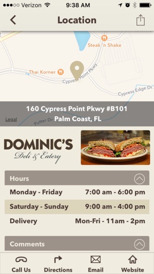 Dominic's Deli & Eatery -(圖1)-速報App