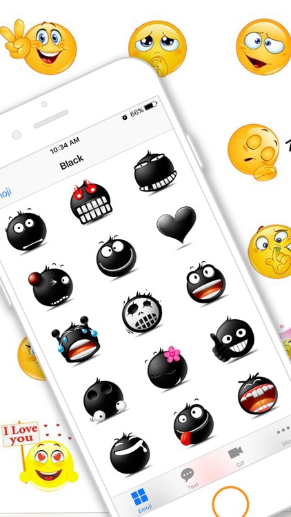 Emoji Keyboard Gif for Bitmoji