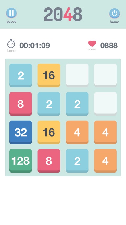 Blue 2048