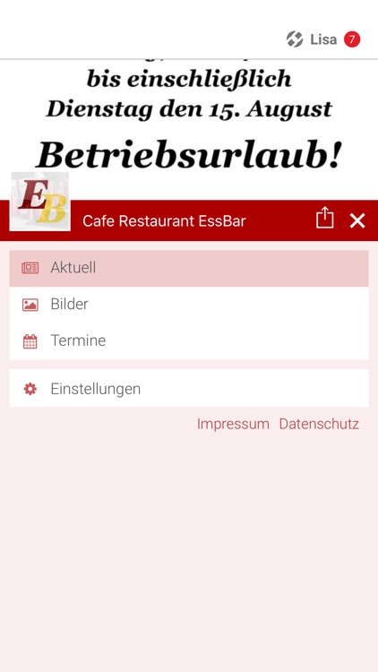 Cafe Restaurant EssBar