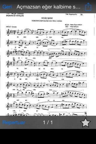 Turkish Musical Notes Archive screenshot 3