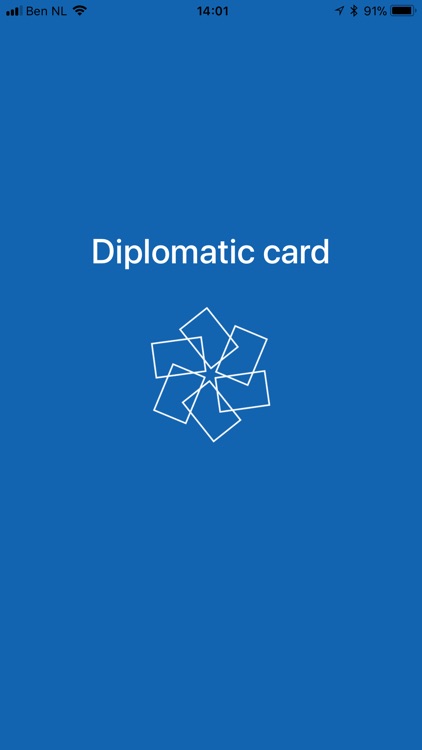 Diplomatic Card