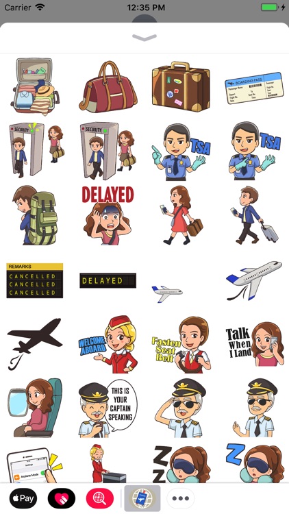 Travel Stickers: Emojis