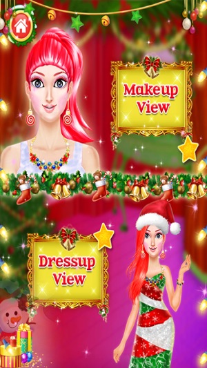 Christmas Girl Makeup Dressup(圖3)-速報App