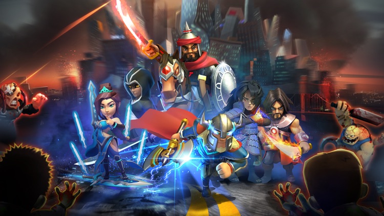 X-War: Clash of Zombies screenshot-4