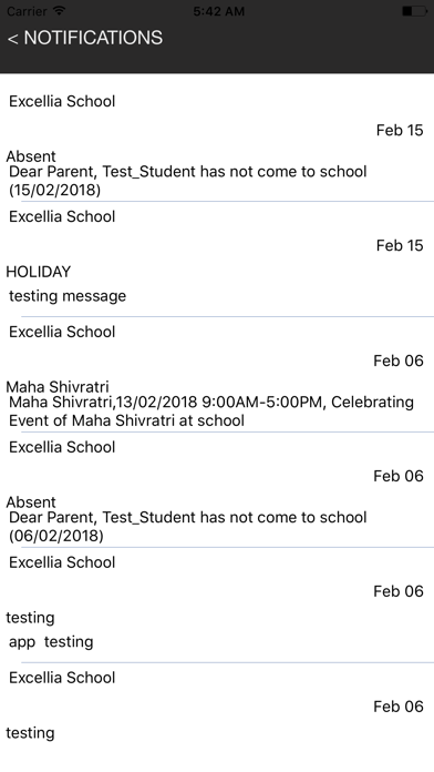 Excellia School App screenshot 2