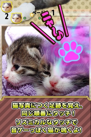 にゃお〜ん天国 - 猫の鳴き声ゲーム screenshot 2