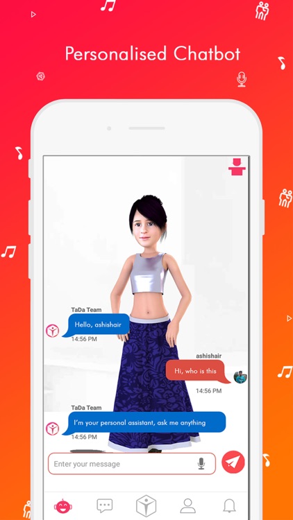 TaDa Time - 3D AR Messenger screenshot-4