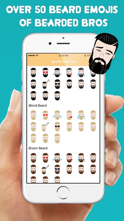 Beard Emojis +