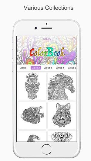 ColorBook - Coloring Pages(圖2)-速報App