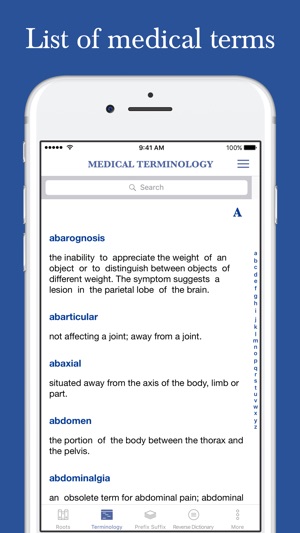 Medical Roots Dictionary(圖3)-速報App